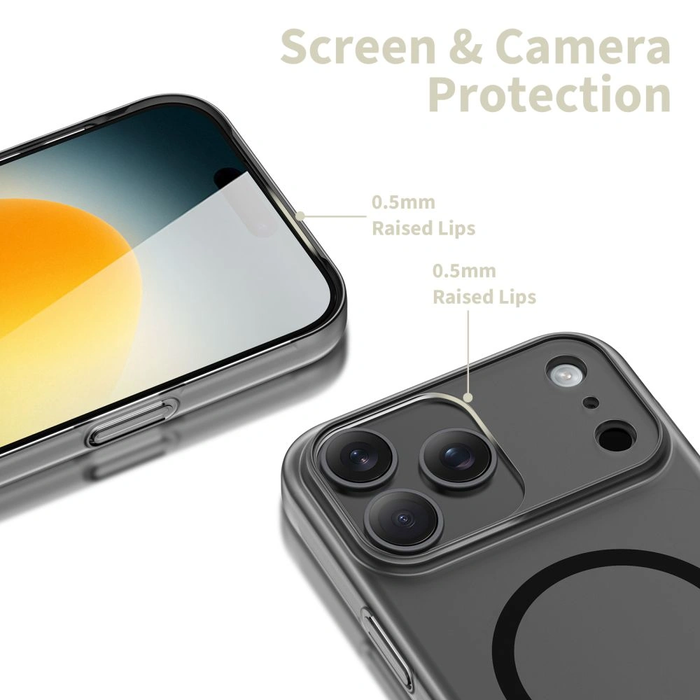 Tech-Protect Magslim MagSafe Case for Apple iPhone 17 Pro Matte/black