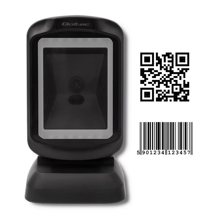 Barcode Scanner Qoltec d, 2d, Usb