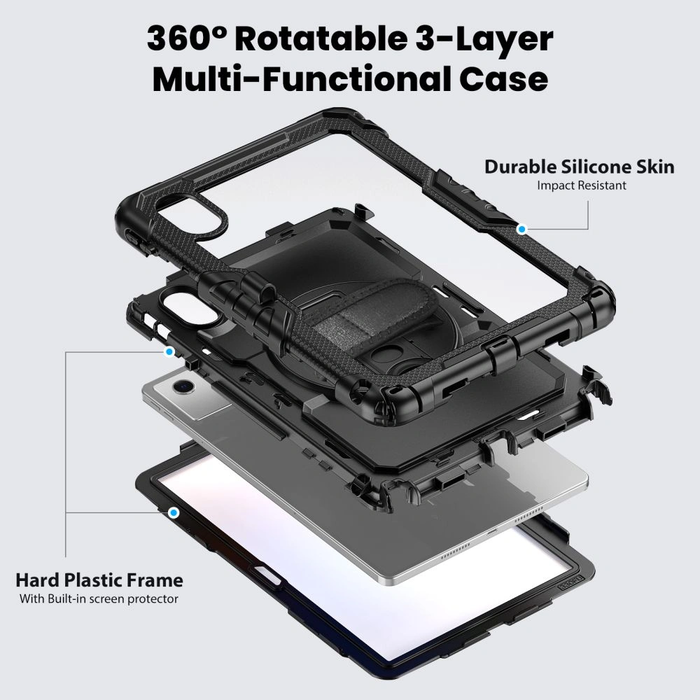 Tech-Protect Solid Case for Lenovo Idea Tab 11.0 TB-336 Black