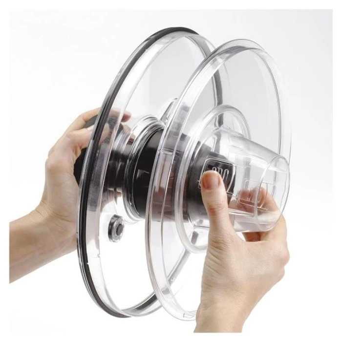OXO Steel Salad Spinner 6.2L (Model O-1071497) - Silver/White