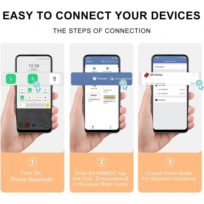 Ετικετογράφος Niimbot B21S 2-INCH Black