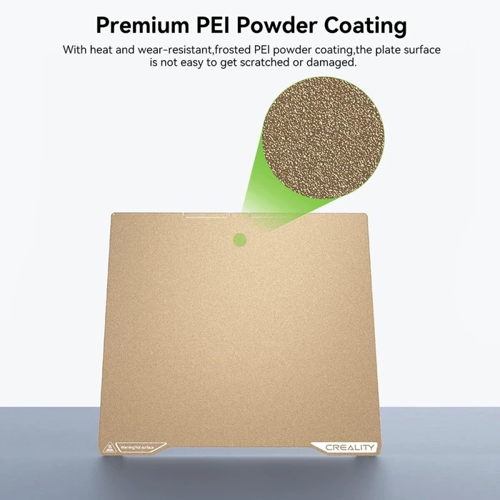 Creality K2 Επιφάνεια Εκτύπωσης PEI Διπλής Όψης Ματ 270x293mm