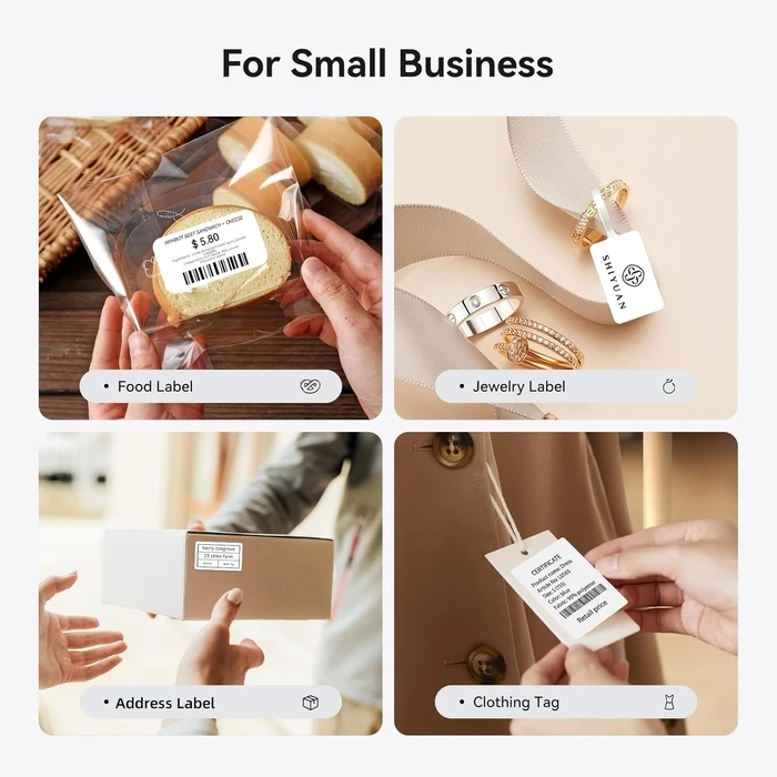 Θερμικός Εκτυπωτής Niimbot Thermal B21s 2-Inch Beige 