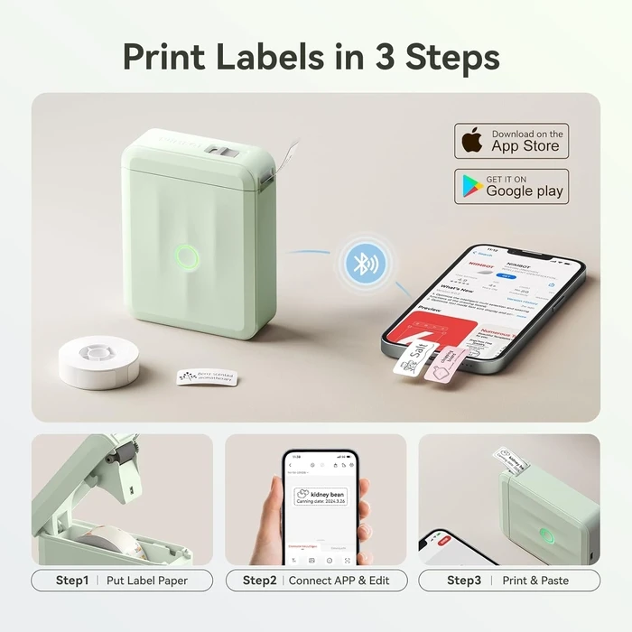 Ετικετογράφος Niimbot D110-M 0.5-INCH Green