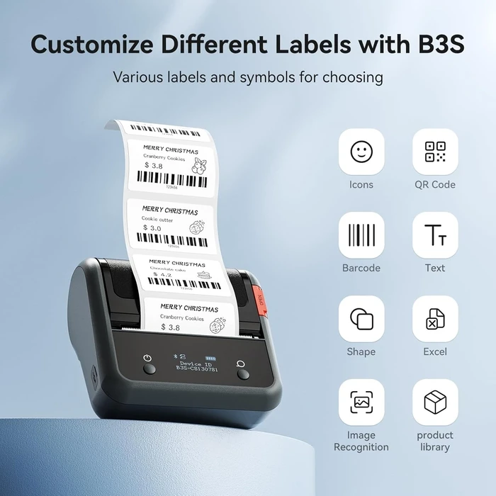 Ετικετογράφος Niimbot B3S-P 3-INCH Black