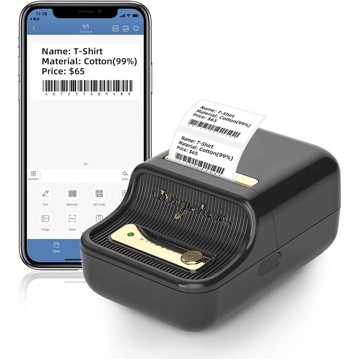 Ετικετογράφος Niimbot B21S 2-INCH Black