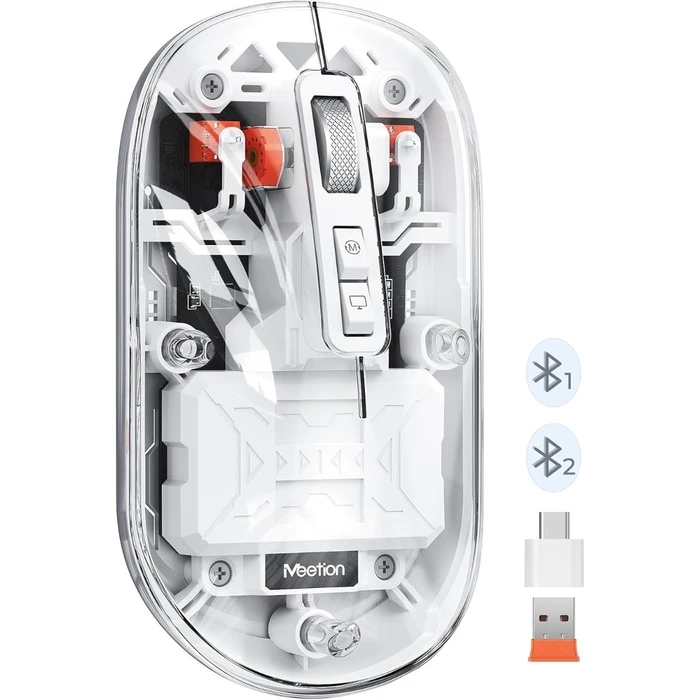 Meetion Wireless Mouse White
