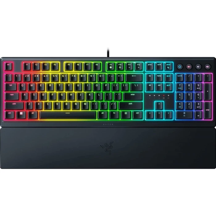 Πληκτρολόγιο Ενσύρματο Razer ORNATA V3 Mecha-Membrane Gaming - Low-Profile - UV-Coated Keycaps US
