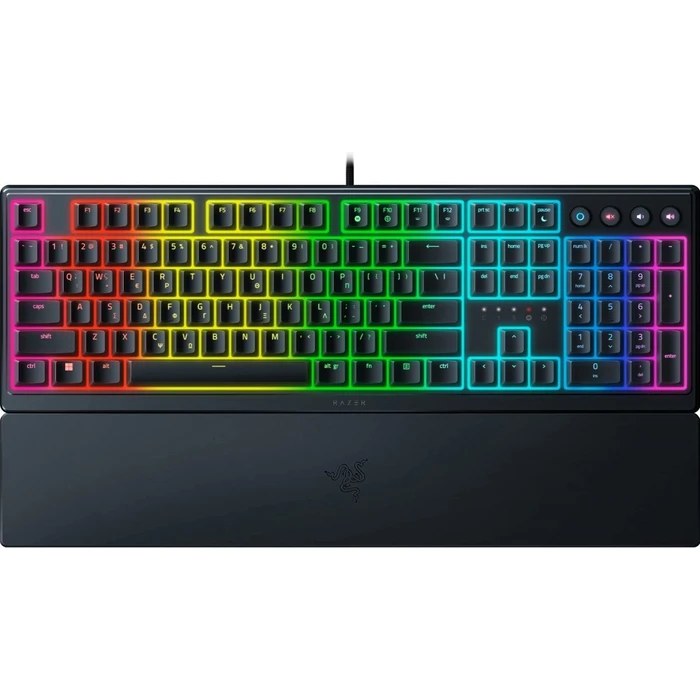 Gaming Πληκτρολόγιο Ενσύρματο Razer ORNATA V3 Gaming - Low Profile Mecha-Membrane Switches - Split Resist - RGB - GR
