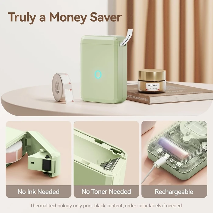 Ετικετογράφος Niimbot D110 0.5-INCH Light Green