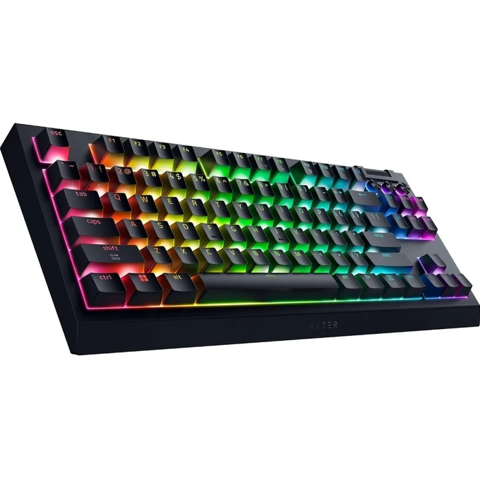 RAZER BlackWidow V4 TKL HYPERSPEED (UK) - RGB Ασύρματο Hot‑Swap Πληκτρολόγιο - Razer Orange (Tactile)