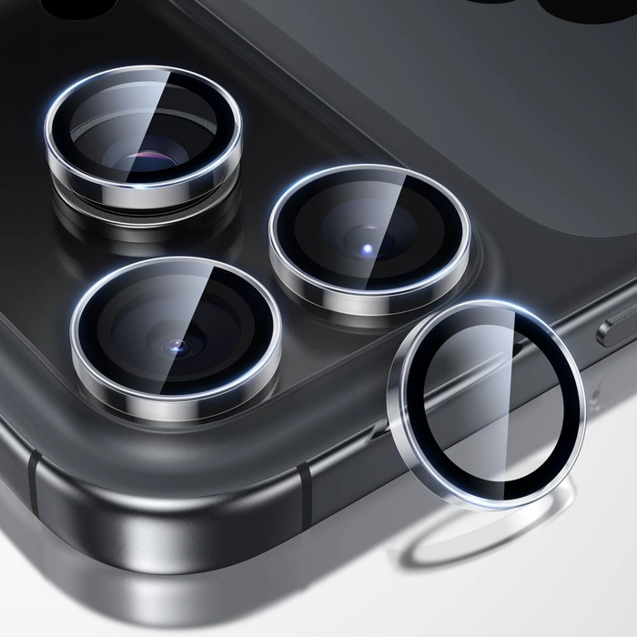 ESR Armorite Camera Protector for Apple iPhone 14 Pro / 14 Pro Max / 15 Pro / 15 Pro Max / 16 Pro / 16 Pro Max / 17 Pro / 17 Pro Max Clear