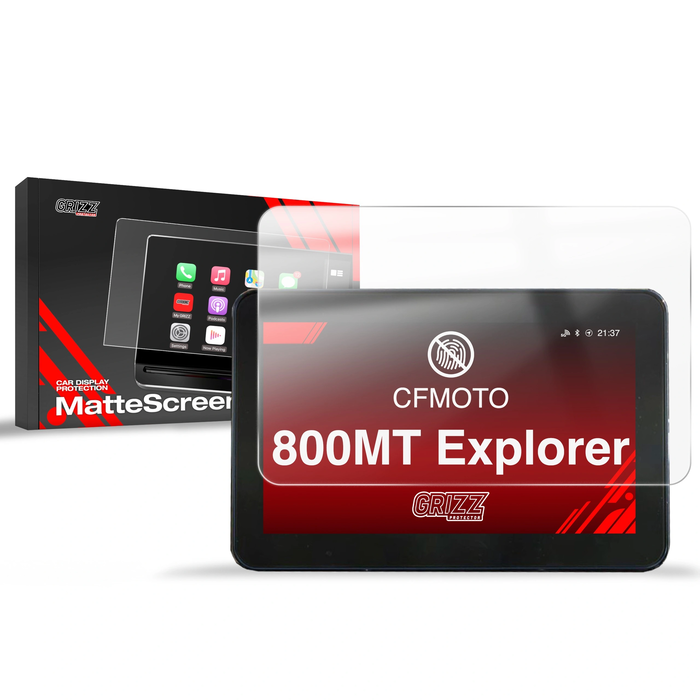 Matte GrizzGlass CarDisplay Protection CFMOTO 800MT EXPLORER 8"