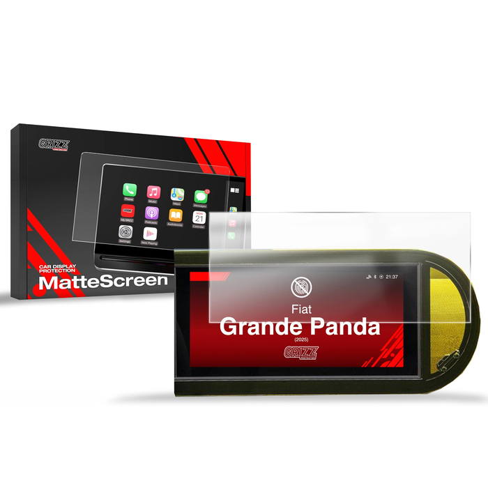 Matte GrizzGlass CarDisplay Protection Fiat Grande Panda 10,25" (2025-2026)