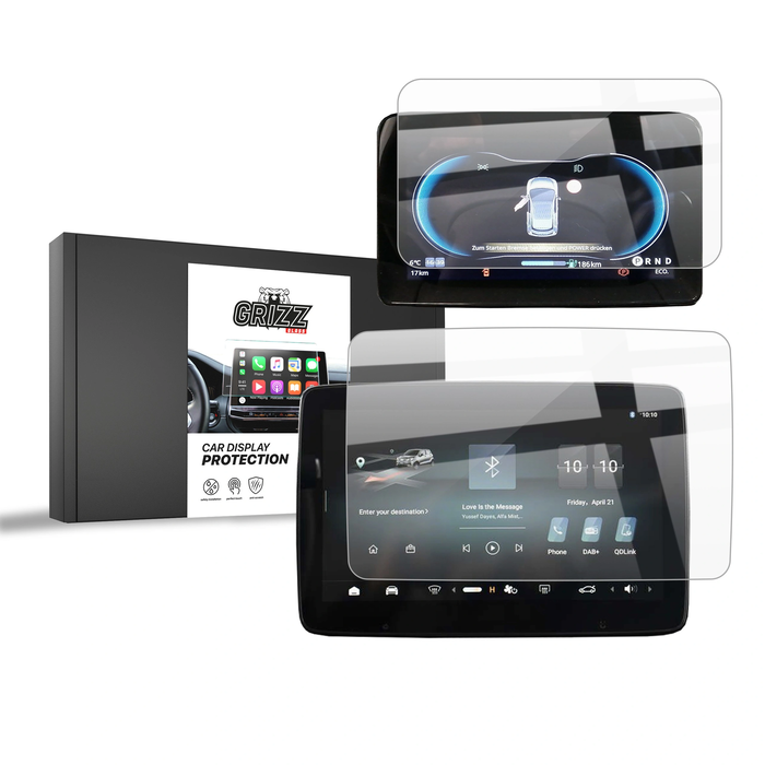 Ceramic GrizzGlass CarDisplay Protection Leapmotor T03 10,1" (2025-2026) [2in1]