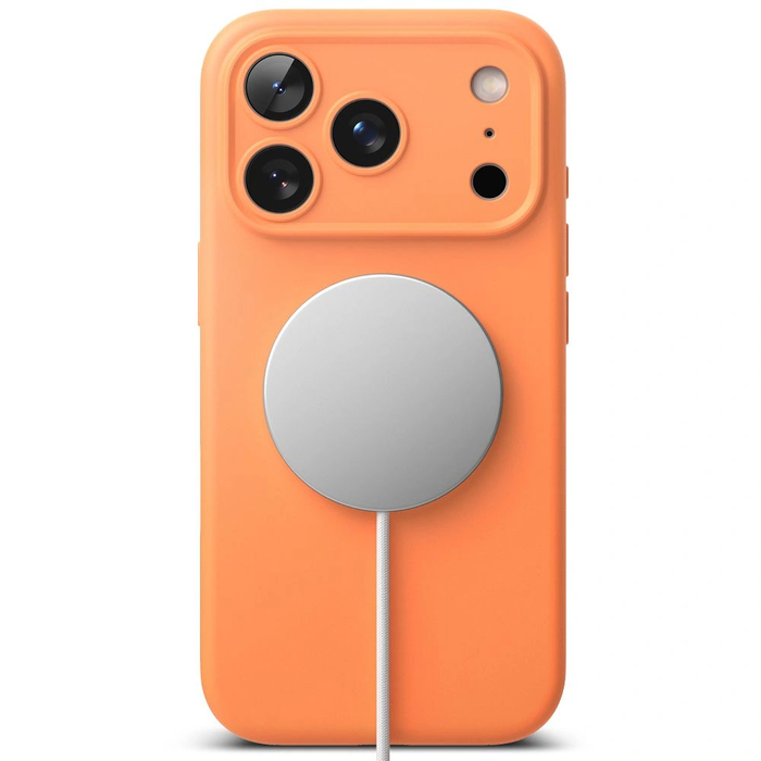 Ringke Silicone Magnetic MagSafe Apple iPhone 17 Pro Max Tangerine