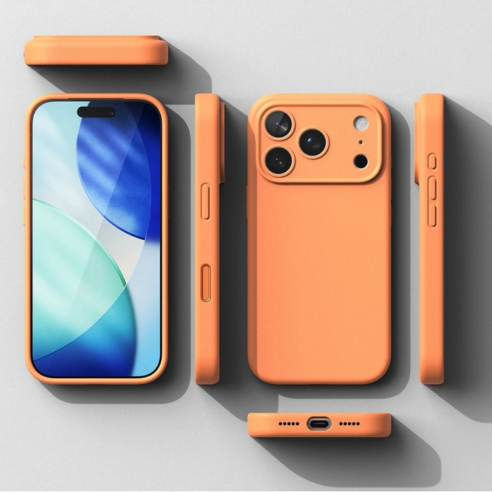 Ringke Silicone Magnetic MagSafe Apple iPhone 17 Pro Max Tangerine