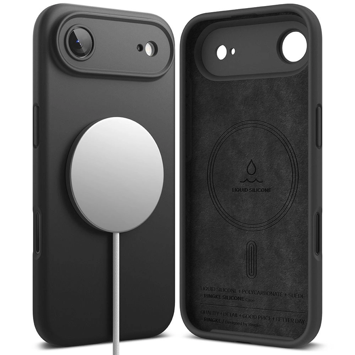 Ringke Silicone Magnetic MagSafe Apple iPhone Air Black