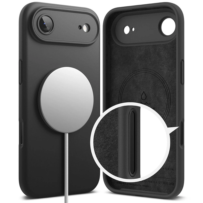 Ringke Silicone Magnetic MagSafe Apple iPhone Air Black