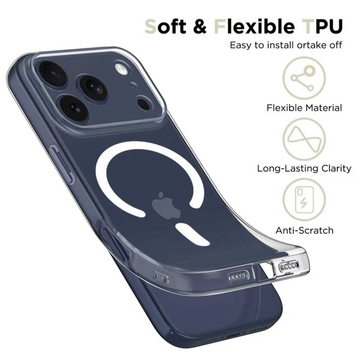 Tech-Protect Flexair MagSafe Apple iPhone 17 Pro Clear