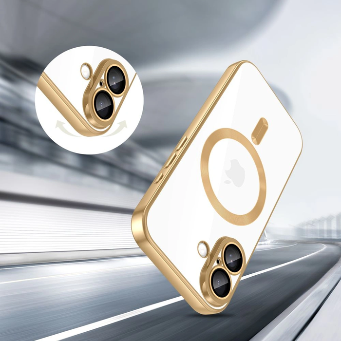 Tech-Protect MagFlex MagSafe Apple iPhone 17 Shiny Gold