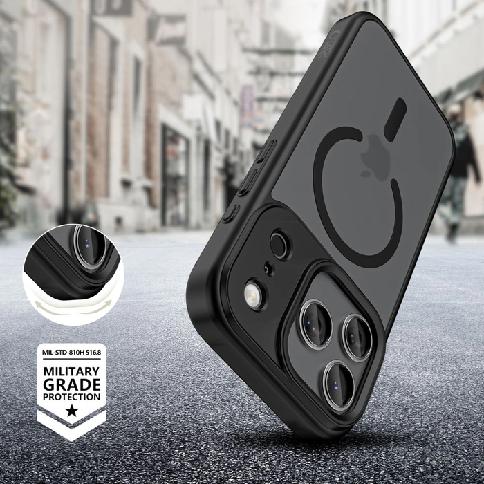Tech-Protect Magmat Xt 4-set MagSafe Apple iPhone 17 Pro Max Matte Black