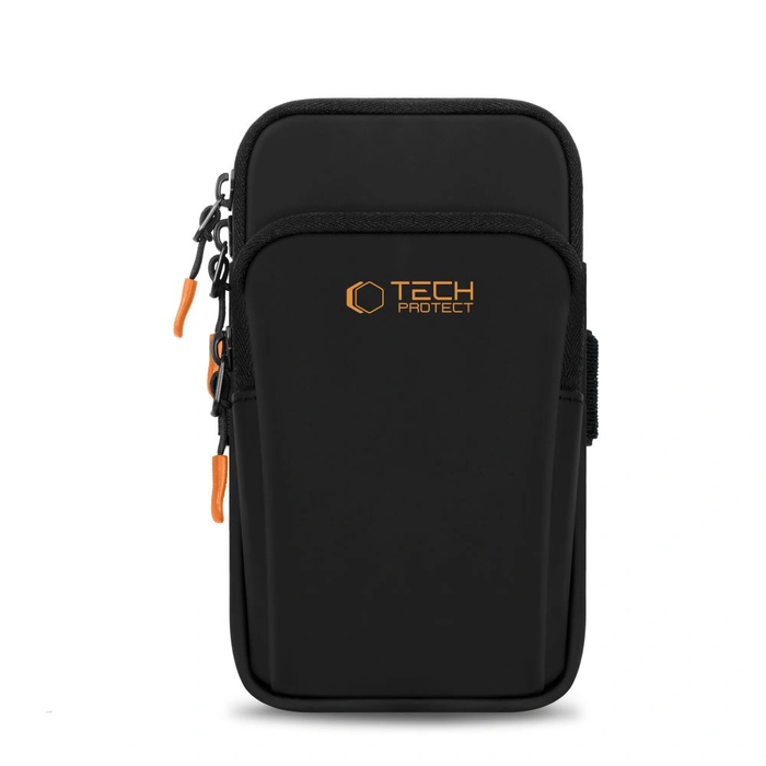 Tech-Protect M7 Universal Sport Armband Black/orange