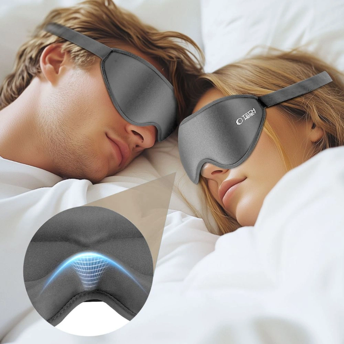 Tech-Protect Eyeshade Sleep Mask Grey