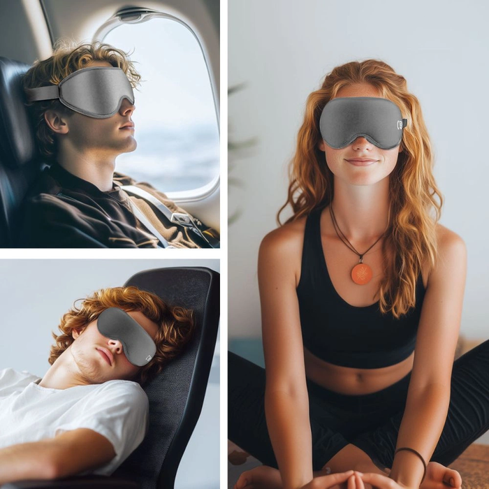 Tech-Protect Eyeshade Sleep Mask Grey