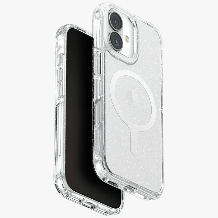 UNIQ LifePro Xtreme Apple iPhone 17 MagClick Charging clear/glitter