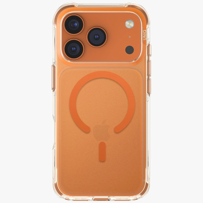 UNIQ LifePro Xtreme Apple iPhone 17 Pro MagClick Charging orange
