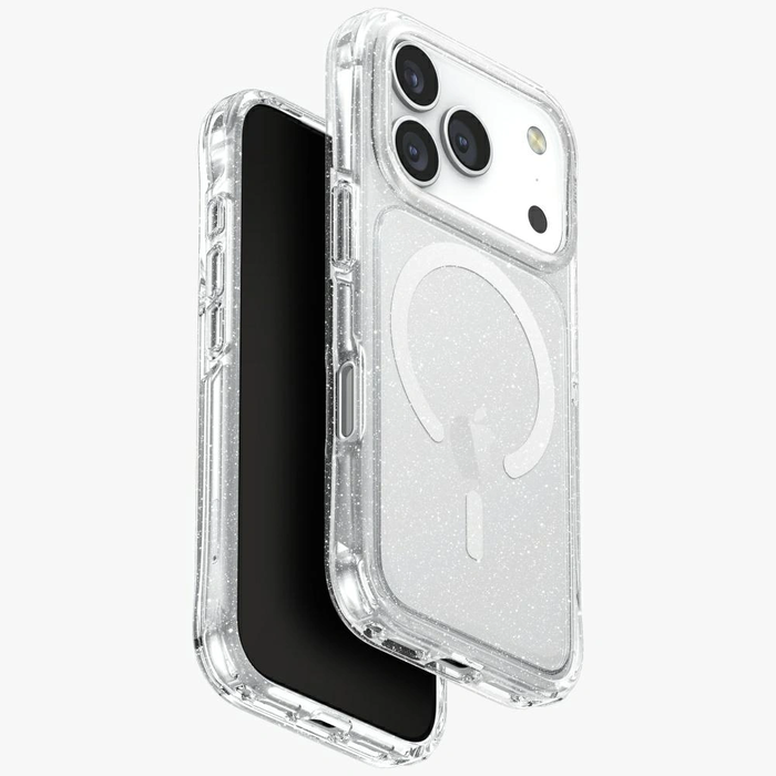 UNIQ LifePro Xtreme Apple iPhone 17 Pro MagClick Charging clear/glitter