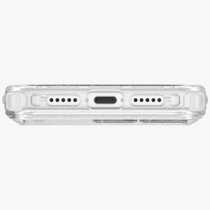UNIQ LifePro Xtreme Apple iPhone 17 Pro MagClick Charging clear/glitter