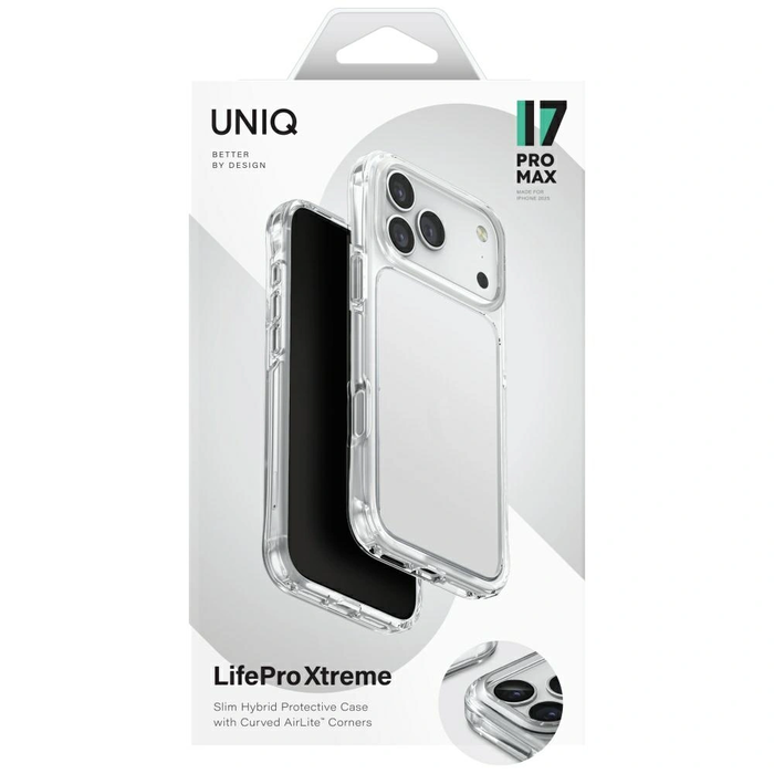 UNIQ LifePro Xtreme Apple iPhone 17 Pro Max clear