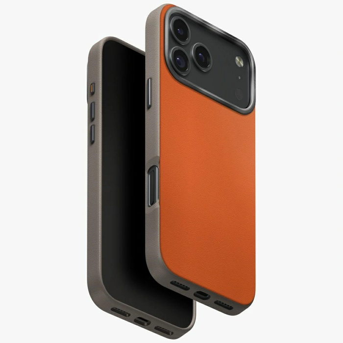 UNIQ Lyden DS Apple iPhone 17 Pro Max MagClick Charging orange/grey