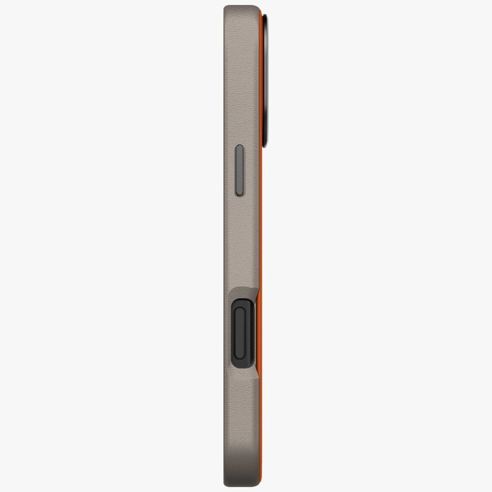 UNIQ Lyden DS Apple iPhone 17 Pro Max MagClick Charging orange/grey