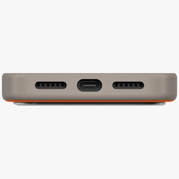 UNIQ Lyden DS Apple iPhone 17 Pro Max MagClick Charging orange/grey