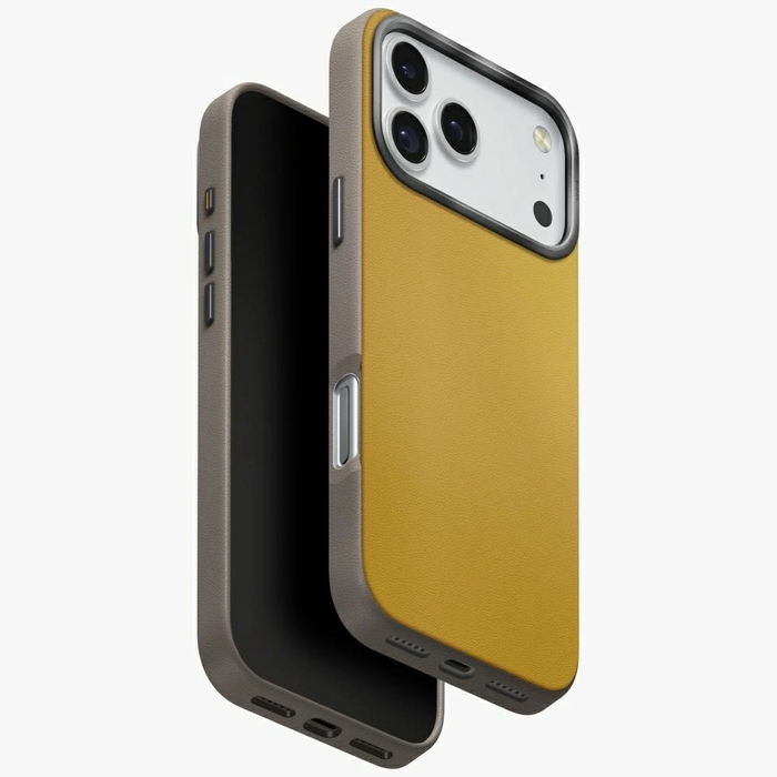 UNIQ Lyden DS Apple iPhone 17 Pro Max MagClick Charging yellow/grey