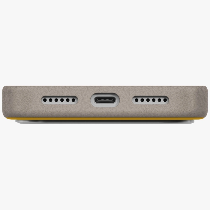 UNIQ Lyden DS Apple iPhone 17 Pro Max MagClick Charging yellow/grey