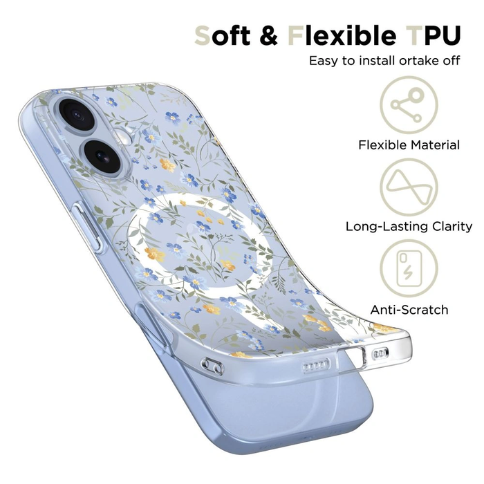 Tech-Protect FlexAir MagSafe Apple iPhone 17 Spring Flowers