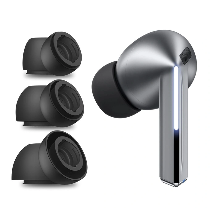 Tech-Protect Ear Tips Samsung Galaxy Buds 3 Pro / 4 Pro Grey [3 PACK]