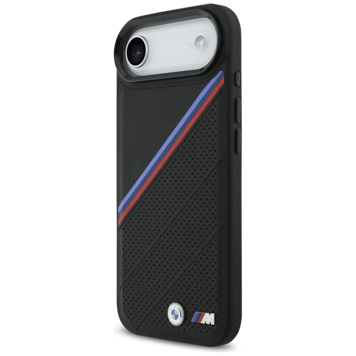 BMW M Tricolor Metal Logo MagSafe Apple iPhone Air black