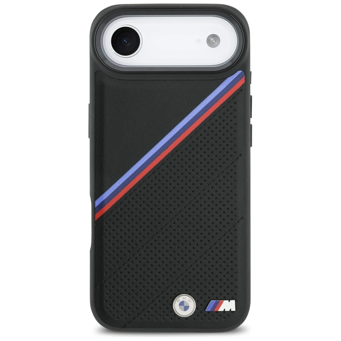 BMW M Tricolor Metal Logo MagSafe Apple iPhone Air black