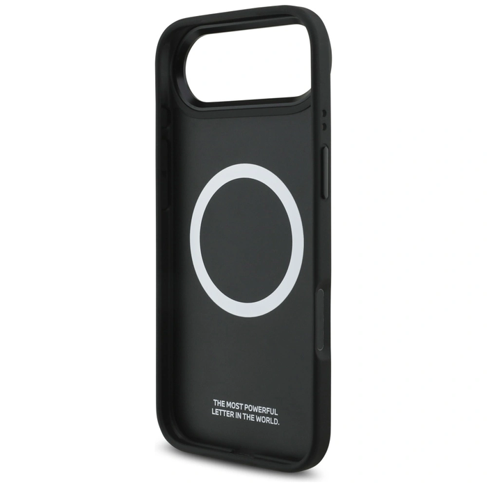 BMW M Tricolor Metal Logo MagSafe Apple iPhone Air black