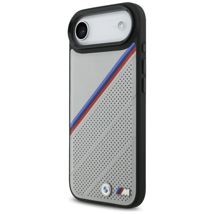 BMW M Tricolor Metal Logo MagSafe Apple iPhone Air grey