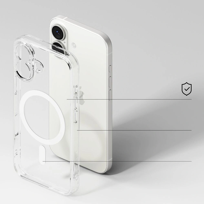 Ringke Fusion Magnetic MagSafe Apple iPhone 17 Clear