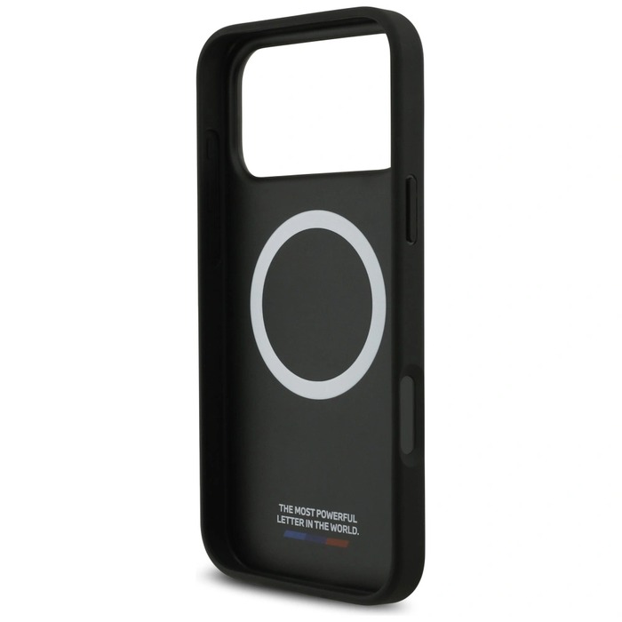 BMW M Carbon Tricolor Line MagSafe Apple iPhone 17 Pro Max black