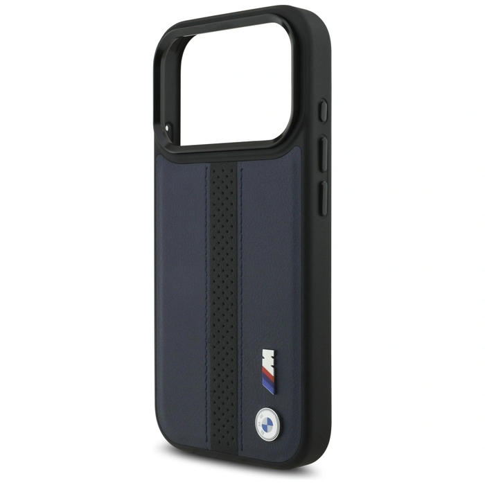 BMW M Perforated Stripe Logo MagSafe Apple iPhone 17 Pro navy blue