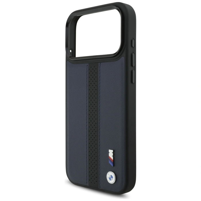 BMW M Perforated Stripe Logo MagSafe Apple iPhone 17 Pro Max navy blue