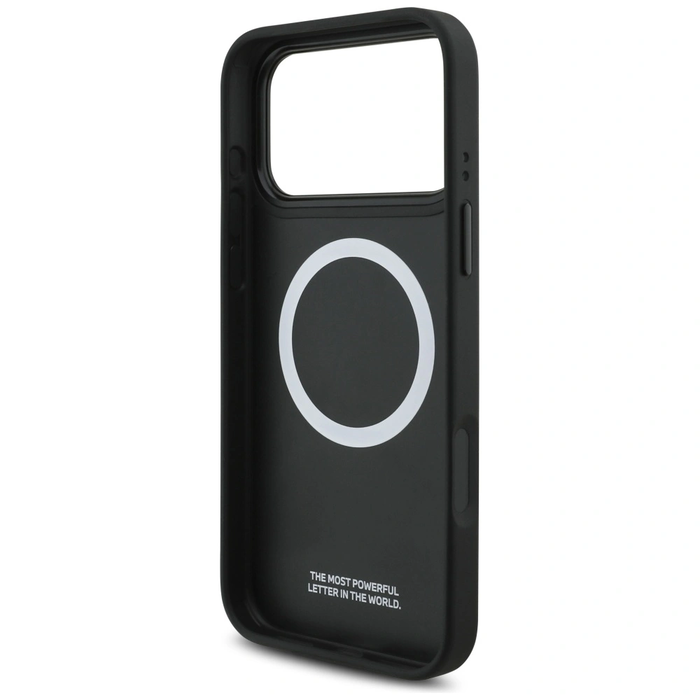 BMW M Perforated Stripe Logo MagSafe Apple iPhone 17 Pro Max grey